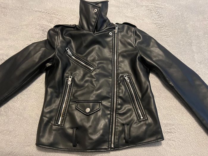 Veste Zara similicuir femme - photo numéro 3