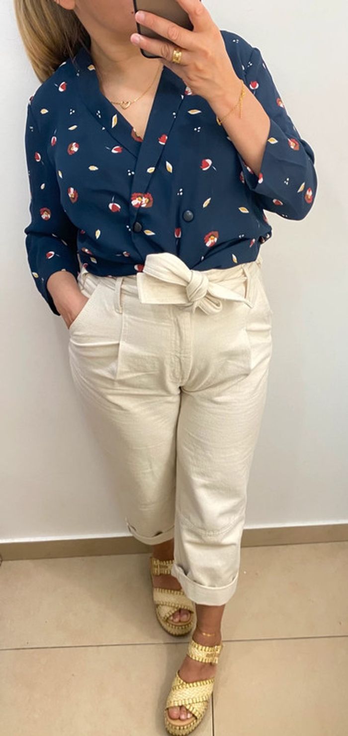 Chemise a fleurs - photo numéro 4