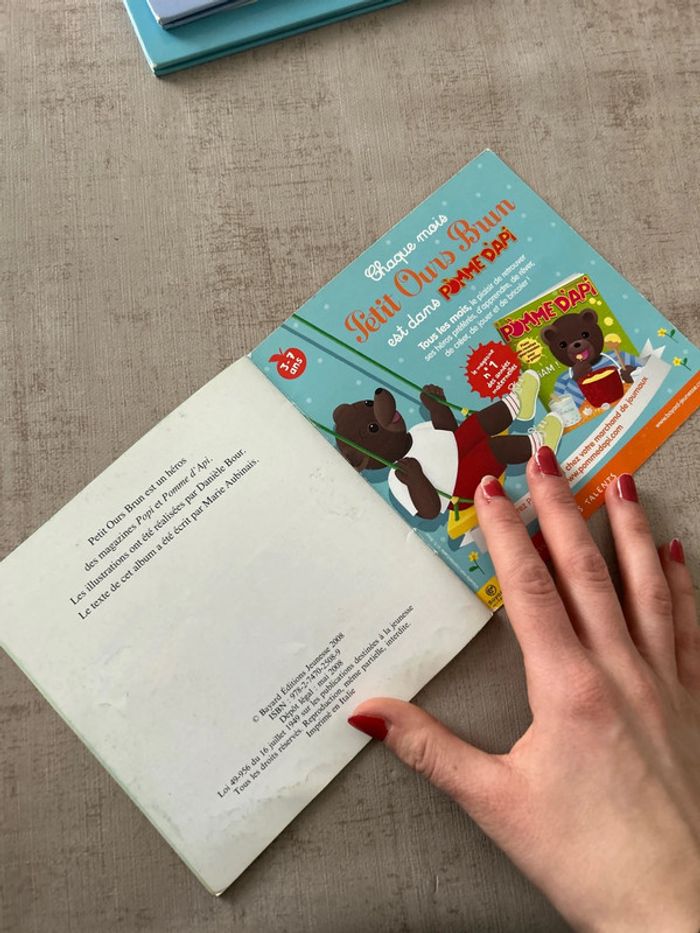 Livre petit ours brun - photo numéro 6