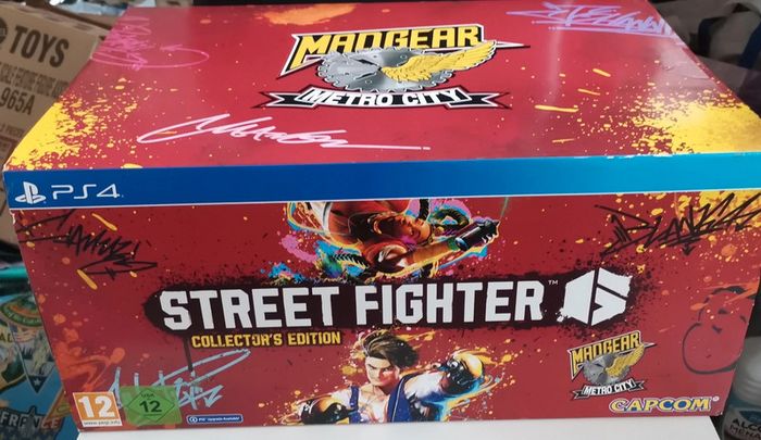 Coffret collector street fighter 6 mad max edition collector ps4 neuf jamais utiliser - photo numéro 2