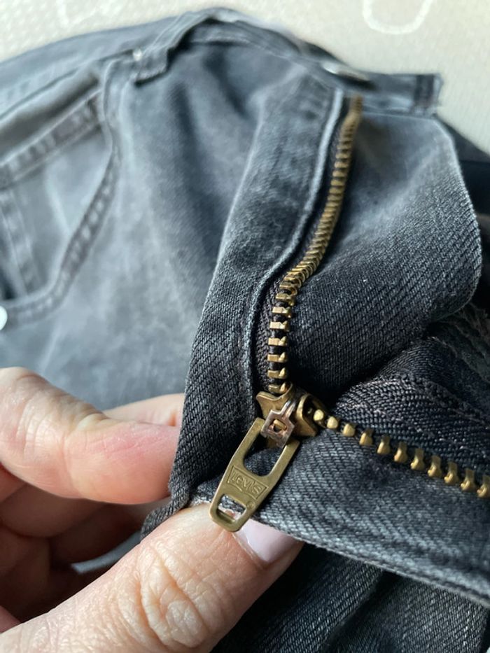 Jean levi’s mile high super skinny gris 27 - photo numéro 8