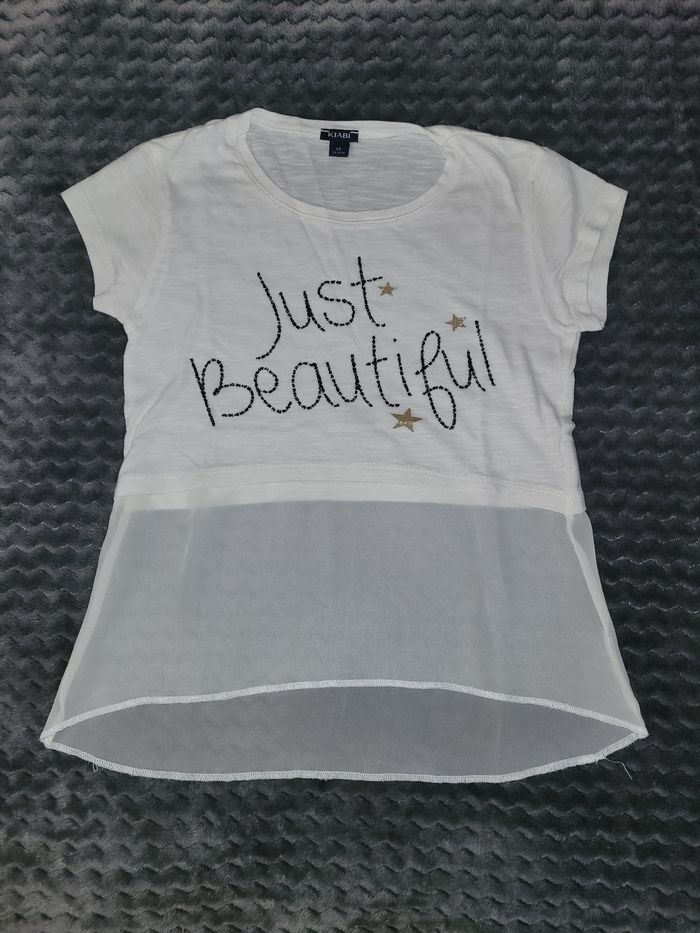 T-shirt à manches courtes taille 6 ans
