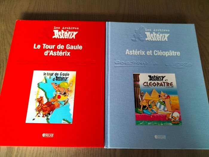 Lot de deux Livres Astérix