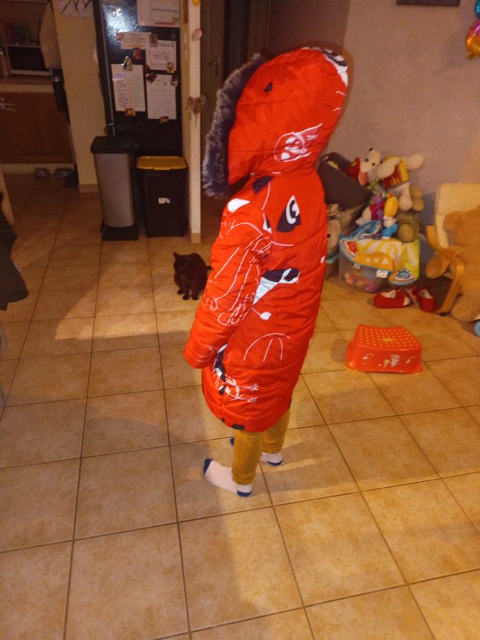 Manteau rouge - photo numéro 7