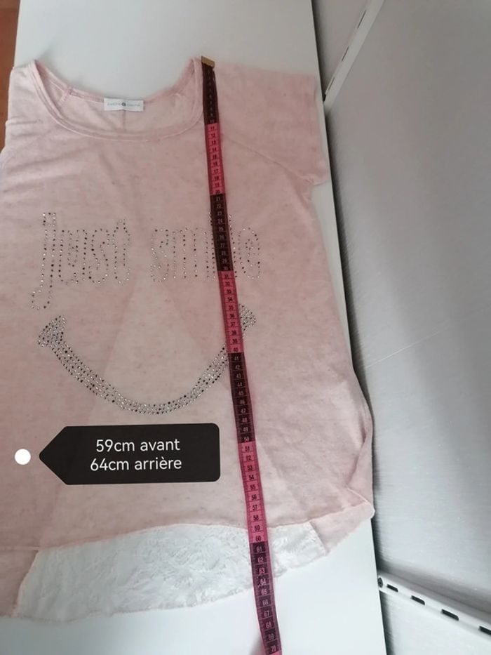 Tee-shirt Just Smile T1 Cache Cache - photo numéro 10