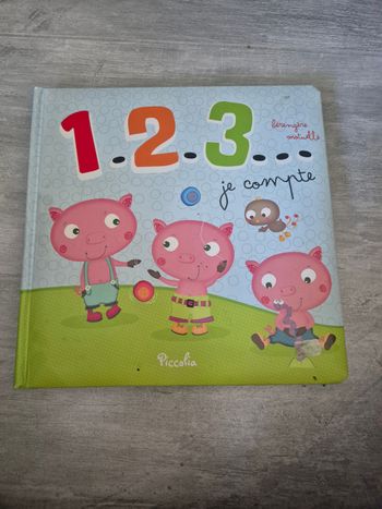 Livre 123 je compte Piccolia