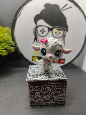 Lps00993 My Littlest Petshop Lps Pet Shop Authentic Mouton Lamb Sheep 879