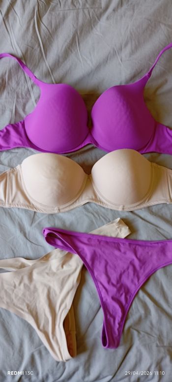 Lot 2 ensemble soutien-gorge et bas