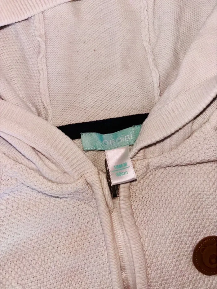 Gilet obaibi 18 mois - photo numéro 3