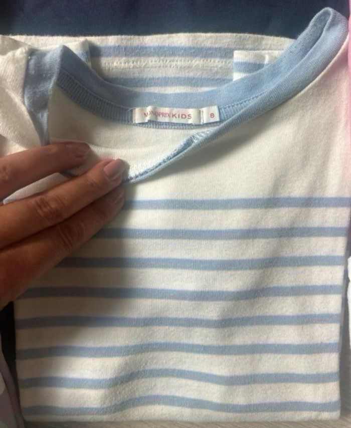 Lot de 11 t shirts fille - photo numéro 6