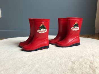Lot 2 paires de bottes de pluie - 20 et 21