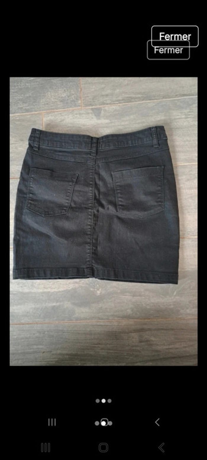 Jupe jeans Tissaia Basic 36 - photo numéro 2