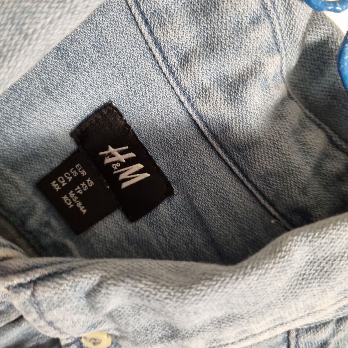 chemise en jeans H&M taille xs - photo numéro 3