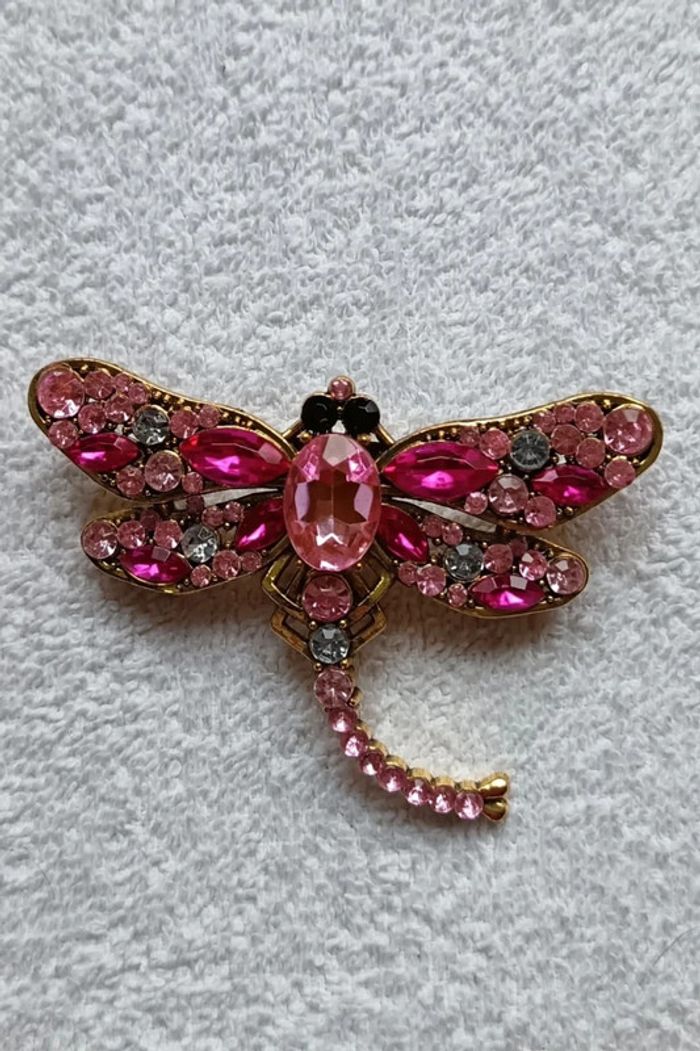 bijou broche libellule NEUF - photo numéro 3