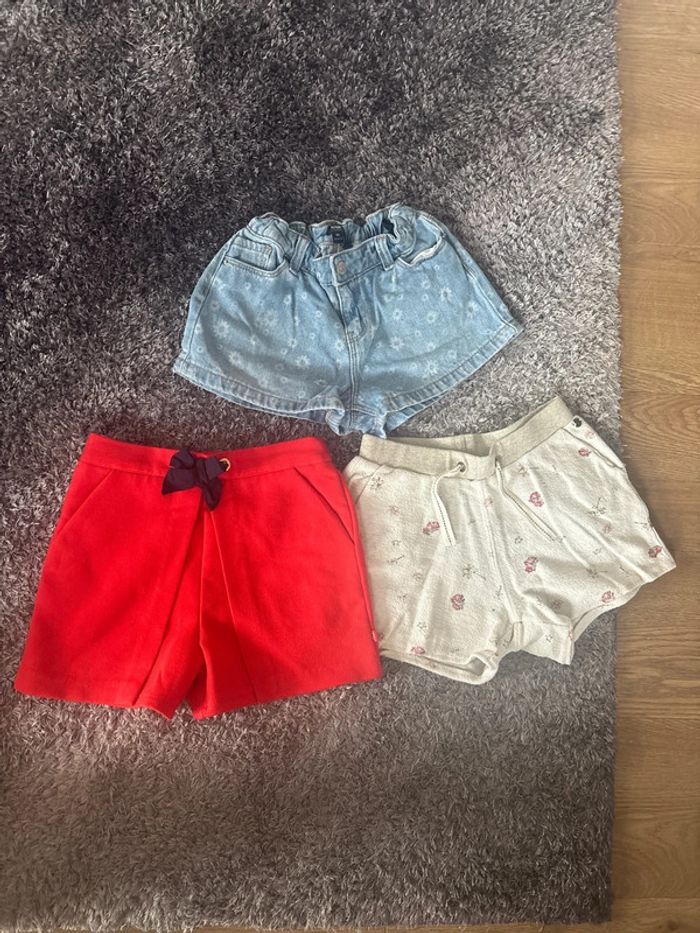 Lot de 3 shorts fille