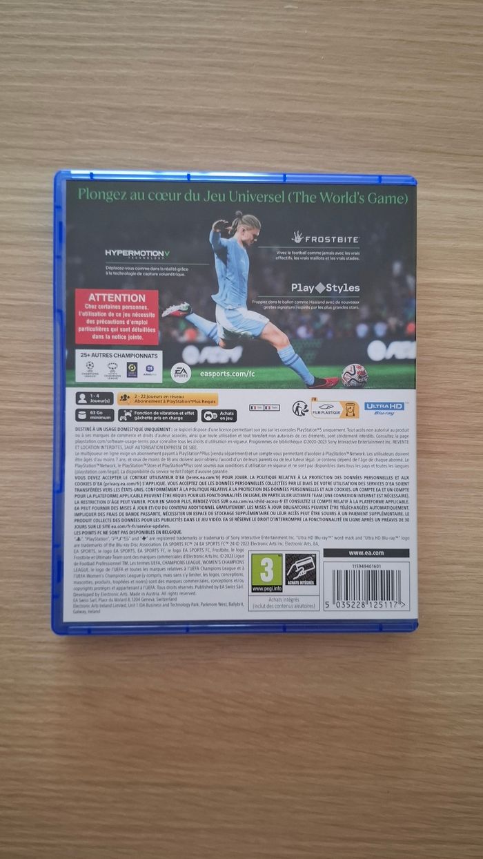 Fc 24 sur Ps5 - photo numéro 2