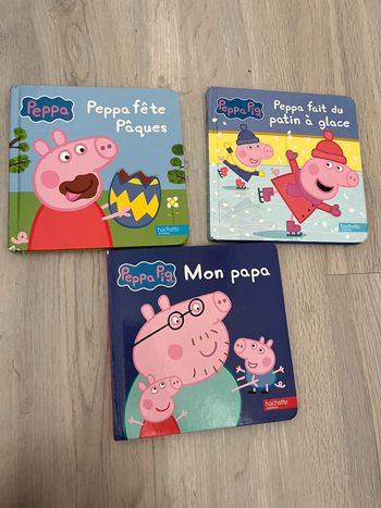 Lot de 3 livres Peppa piG