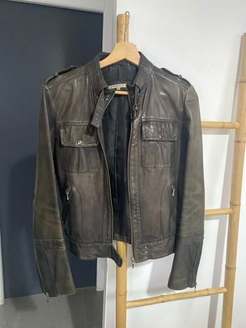 Veste en cuir
