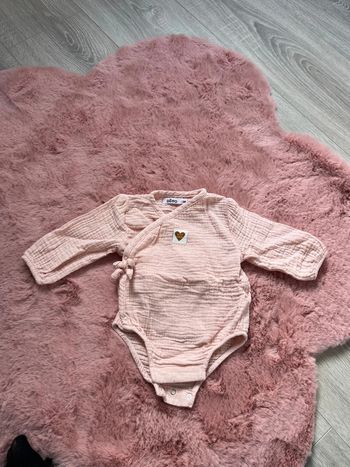 Body gaz coton 3 mois bébé fille