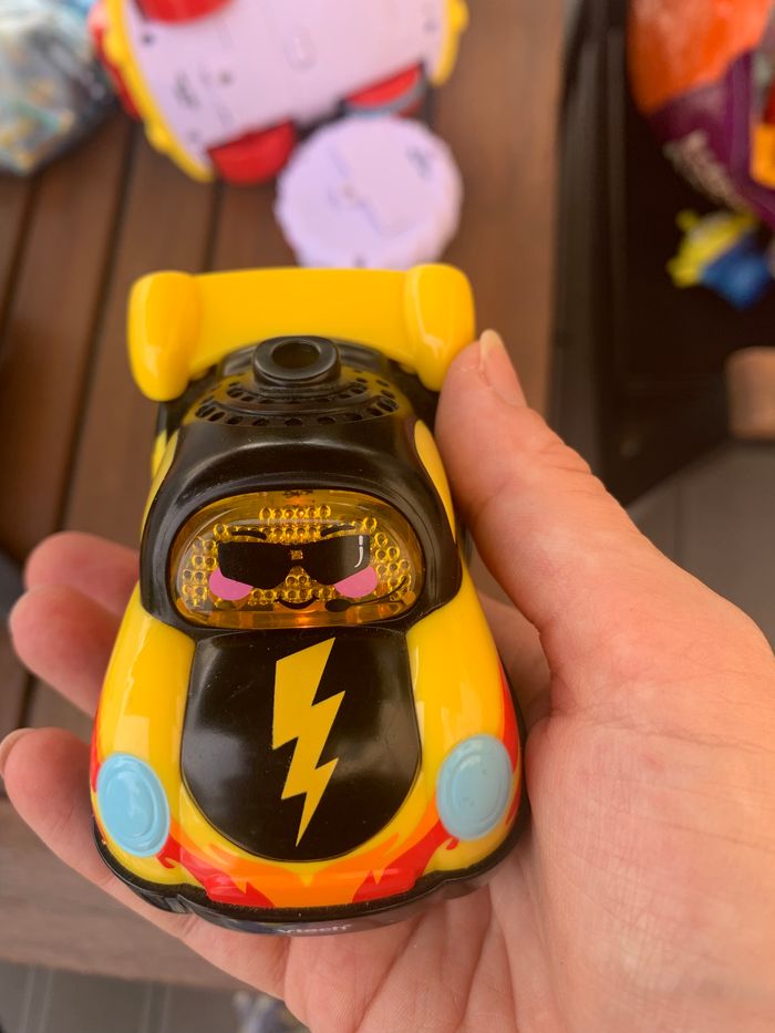 Vtech MegaTour spirale circuit 2 en 1 tut tut bolide + 4 véhicules parfait état - photo numéro 7