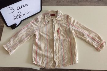 Chemise Levi’s crème à rayures
