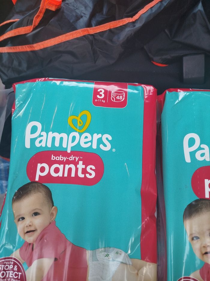 96 couche Pampers taille 3 pants - photo numéro 2