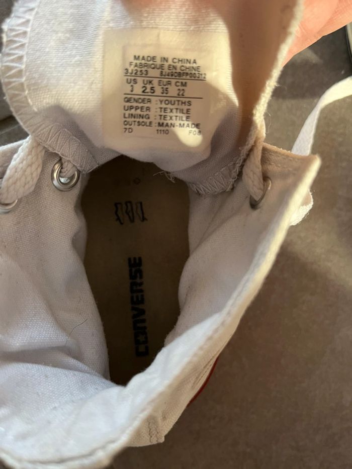 Converse montante - photo numéro 8