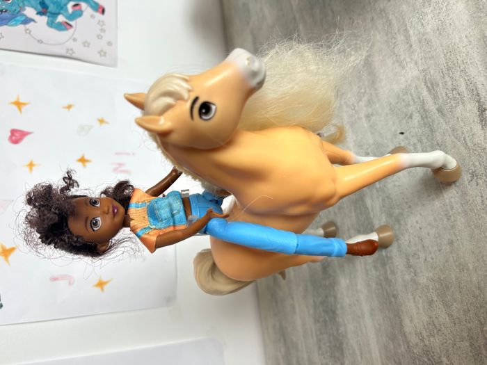cheval et son personnage pru spirit - photo numéro 2