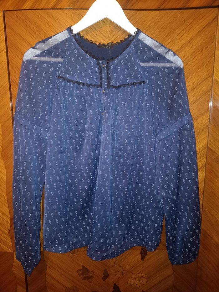 Magnifique blouse en voile One Step neuf 38 - photo numéro 2