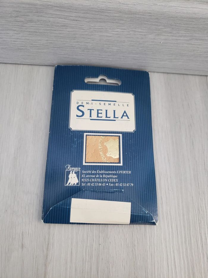 Demi semelle en cuir Stella Famaco taille 39-40