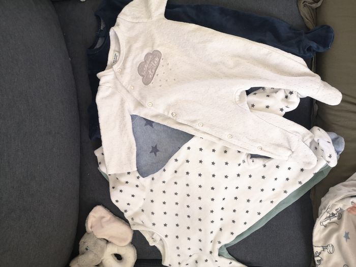 Grenouillères bebe garçon - photo numéro 2