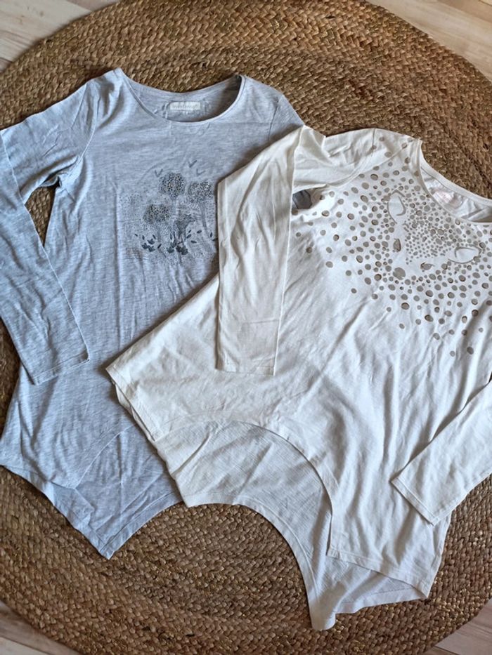 Lot tee shirt manche longue fille