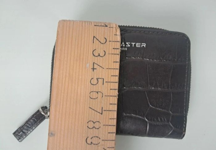 Lancaster portefeuille porte-monnaie porte carte en cuir marron neuf - photo numéro 11