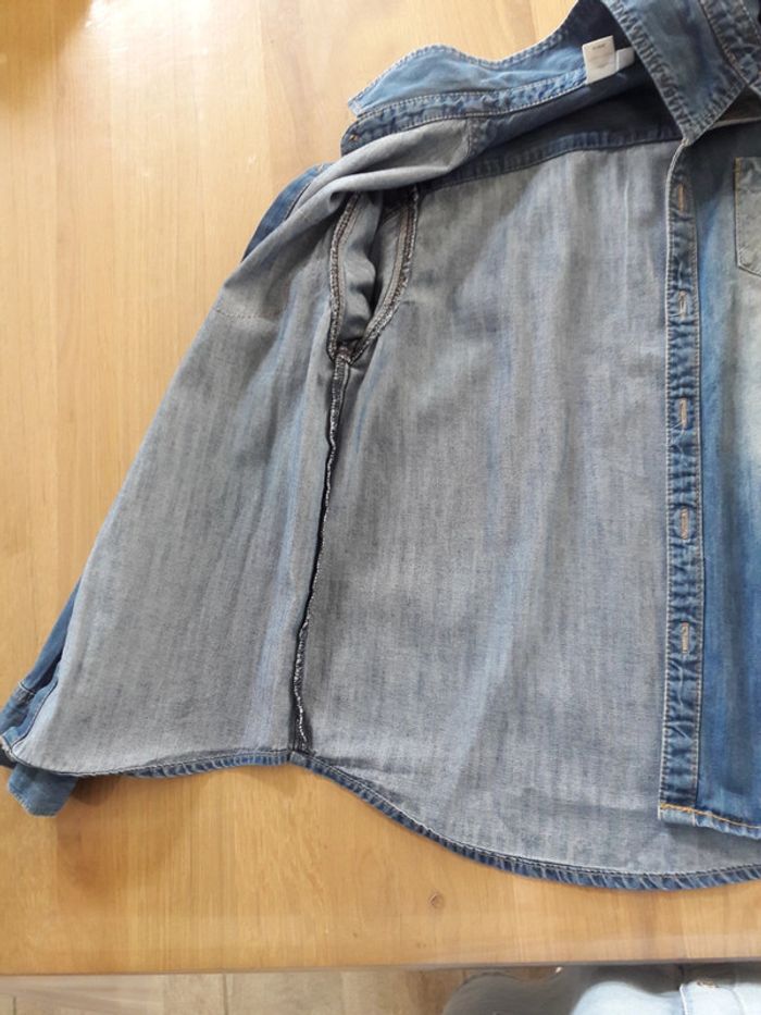 Chemise en jean garçon - photo numéro 5