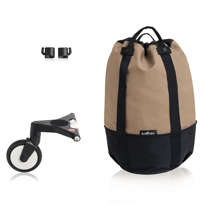 Yoyo bag babyzen couleur taupe, neuf - photo numéro 1