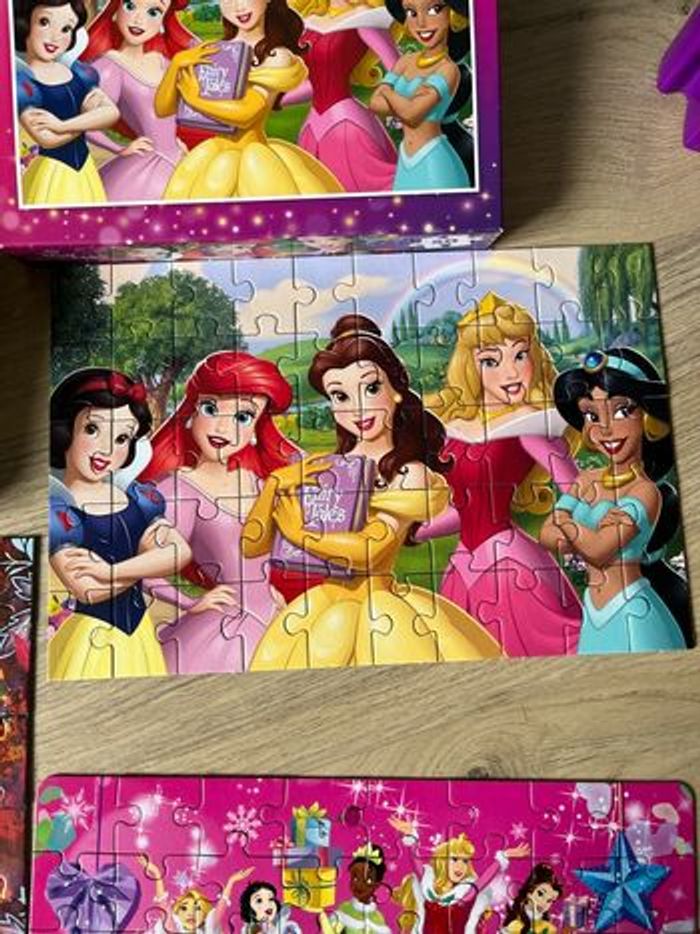 Lot puzzles Disney princess 50 pièces - photo numéro 3