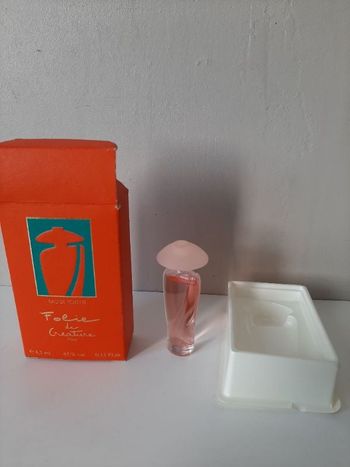 Miniature de parfum. Folie de créature. Gilles Cantuel