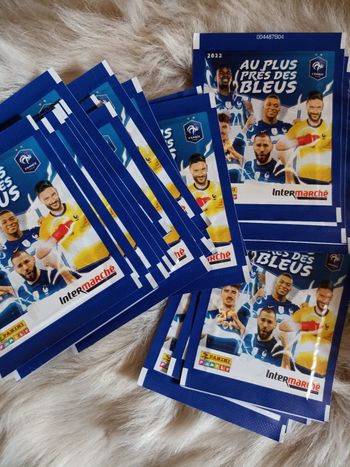 Cartes Panini- Au plus près des Bleus 2022