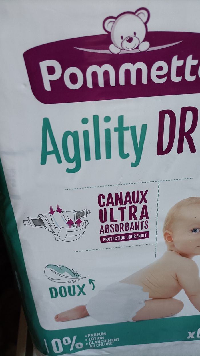 Paquet de couches bébé pommette 4/9 kg - photo numéro 4