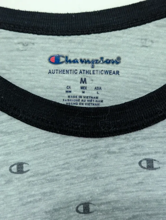 T-shirt Champion gris logo - photo numéro 3