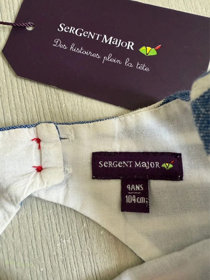 Superbe robe marinière - Sergent Major - Taille 4 ans - photo numéro 3