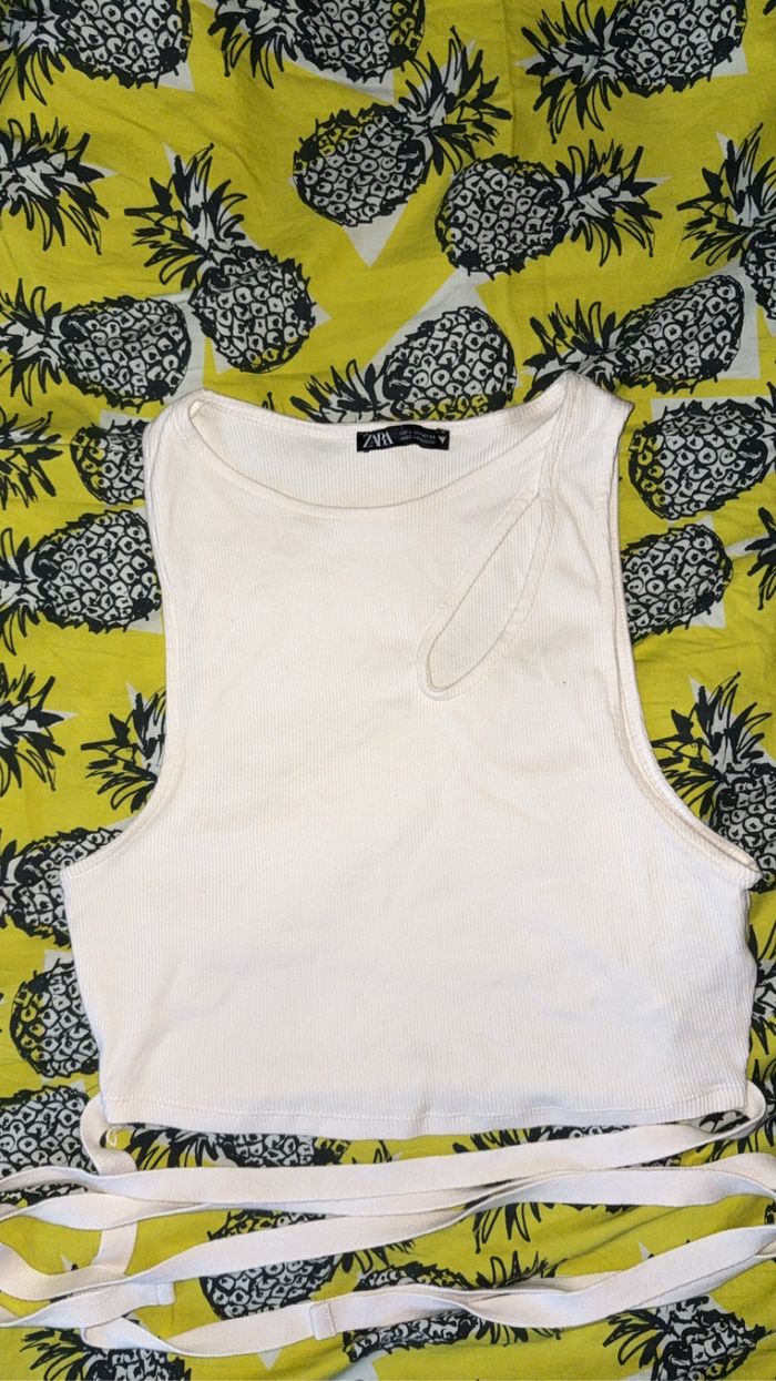 Top ajouré Zara