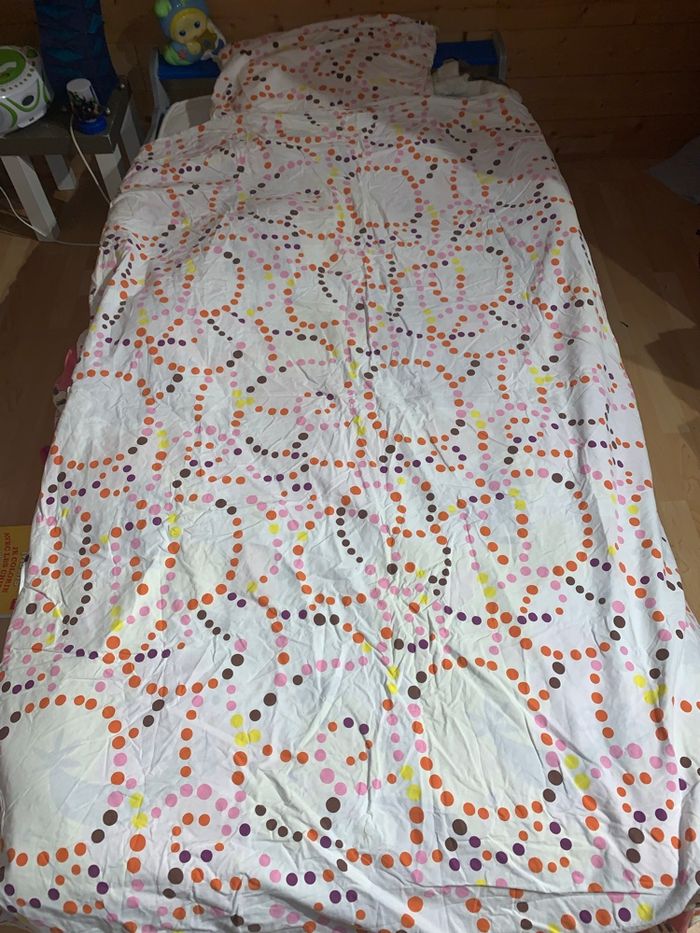 Housse de couette 1 personne IKEA + taie - photo numéro 2