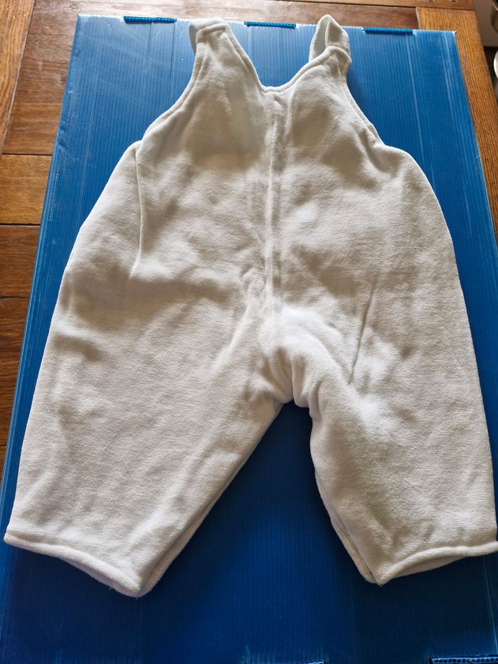 Salopette blanche