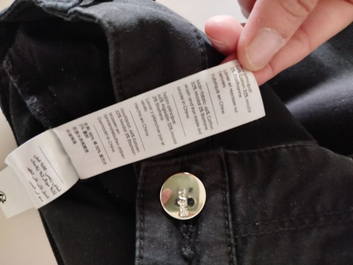 Pantalon Chino noir Breal 38 - photo numéro 4