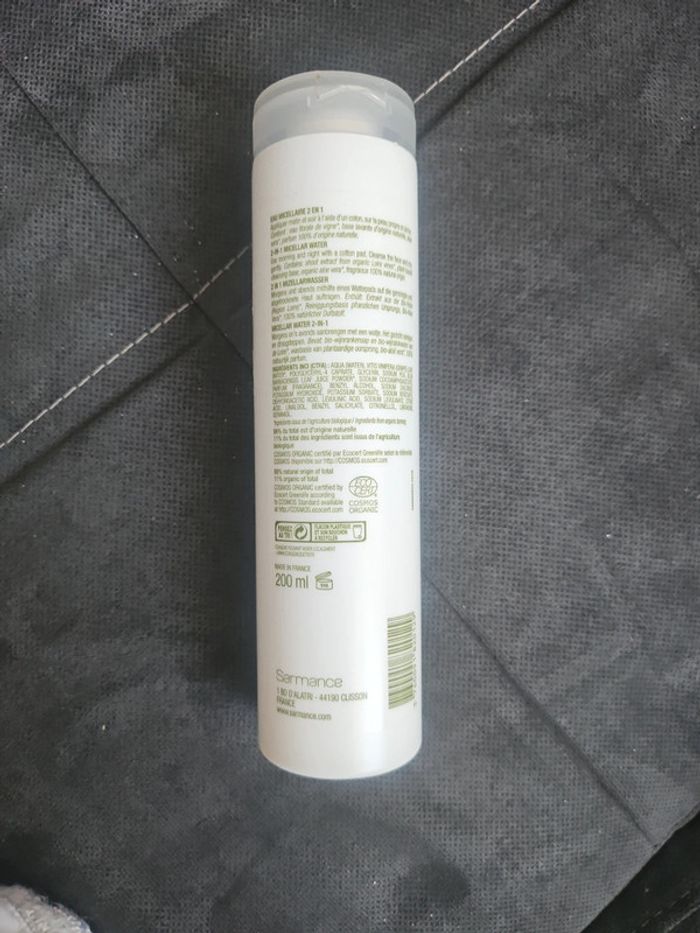 Eau micellaire sarmance - photo numéro 2