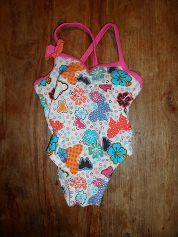 Maillot de bains 1 pièce fille, Tribord oxylane, 1 an (12 mois)