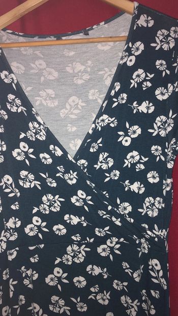 Robe décolleté croisé