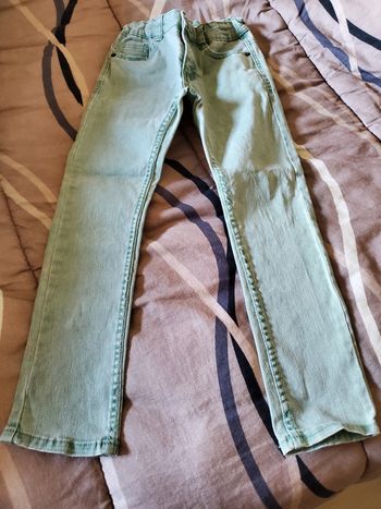jeans slim kiabi 6ans vert (4e)