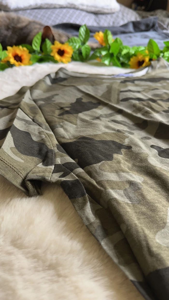 Tee shirt court zara - photo numéro 3